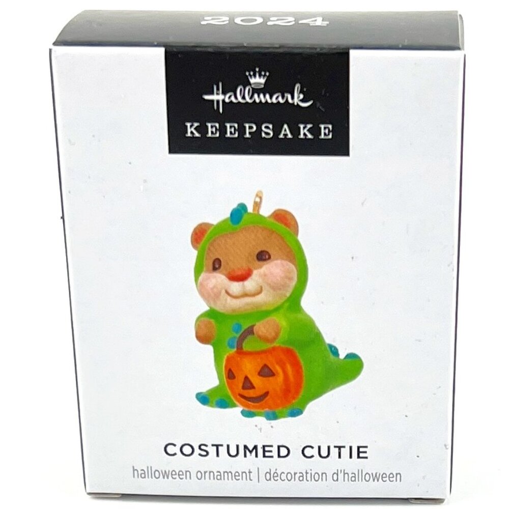 NEW 2024 Hallmark Halloween Miniature Keepsake Ornament Costumed Cutie